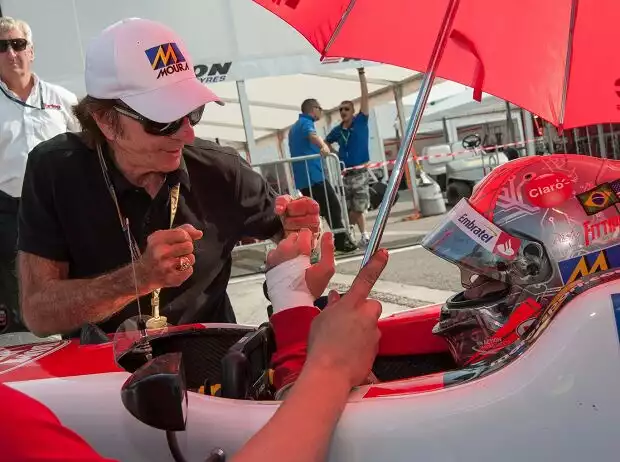 Emerson Fittipaldi, Pietro Fittipaldi Titel-Bild zur News: Emerson Fittipaldi, Pietro Fittipaldi