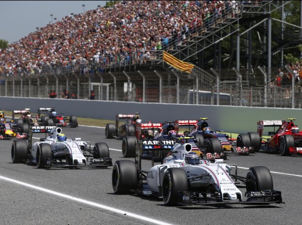 Titel-Bild zur News: Valtteri Bottas, Felipe Massa, Max Verstappen, Kimi Räikkönen, Carlos Sainz