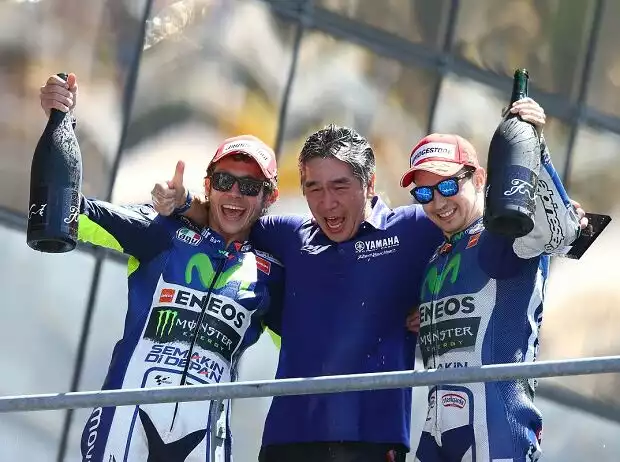 Valentino Rossi, Jorge Lorenzo Titel-Bild zur News: Valentino Rossi, Jorge Lorenzo