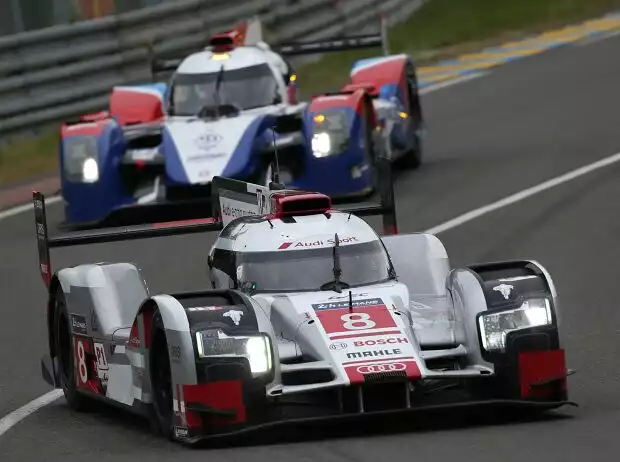 Lucas di Grassi, Loic Duval, Oliver Jarvis Titel-Bild zur News: Lucas di Grassi, Loic Duval, Oliver Jarvis