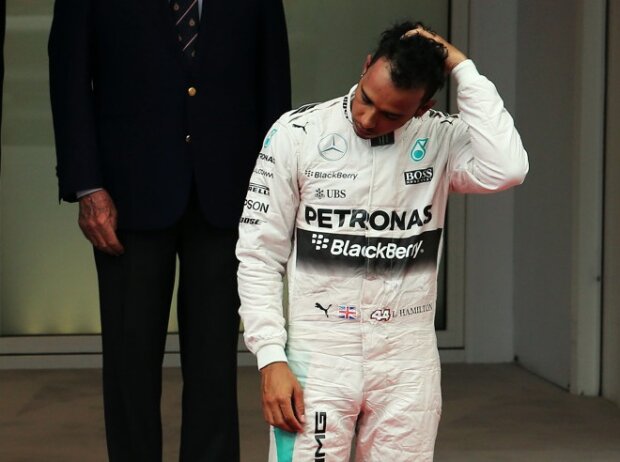 Titel-Bild zur News: Sebastian Vettel, Nico Rosberg, Lewis Hamilton