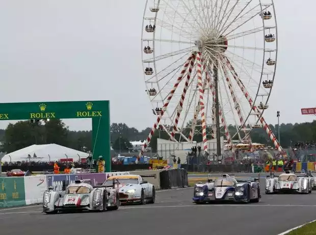 Tom Kristensen, Loic Duval, Allan McNish Titel-Bild zur News: Tom Kristensen, Loic Duval, Allan McNish