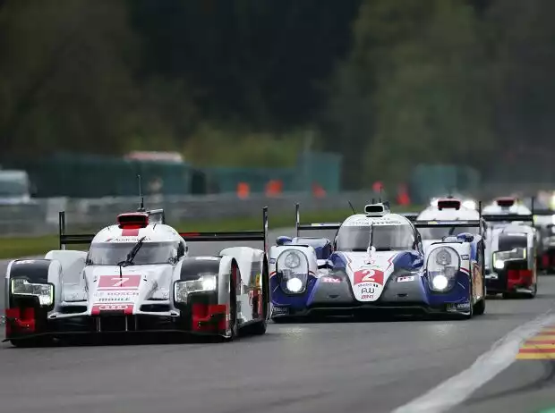 Marcel Fässler, Andre Lotterer, Benoit Treluyer Titel-Bild zur News: Marcel Fässler, Andre Lotterer, Benoit Treluyer