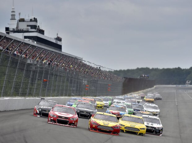 Start zum August-Rennen 2014 in Pocono Start zum August-Rennen 2014 in Pocono