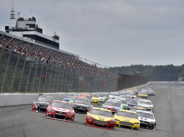 Start zum August-Rennen 2014 in Pocono