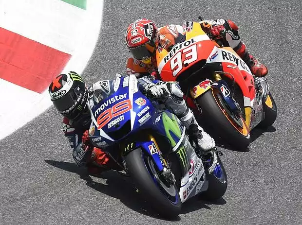 Titel-Bild zur News: Jorge Lorenzo, Marc Marquez