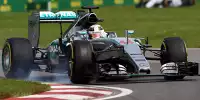 Bild zum Inhalt: Formel 1 Kanada 2015: Abflug und Bestzeit für Lewis Hamilton