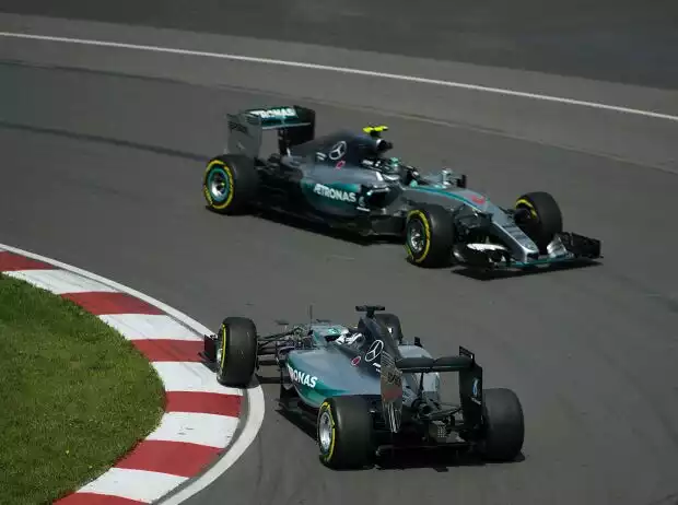 Lewis Hamilton, Nico Rosberg Titel-Bild zur News: Lewis Hamilton, Nico Rosberg