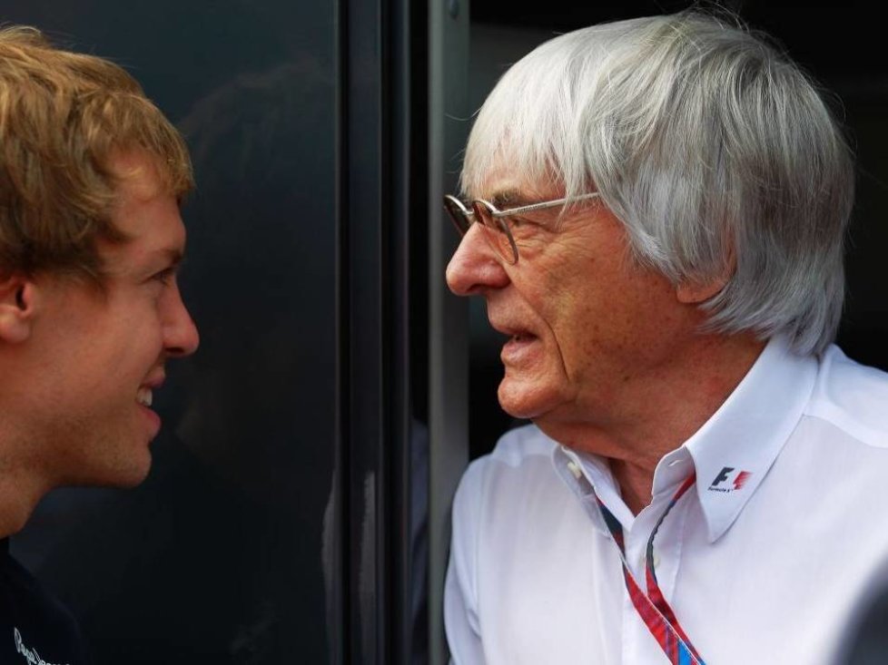 Bernie Ecclestone, Sebastian Vettel