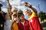 Robert Huff (Lada), Qing-Hua Ma (Citroen) und Tom Coronel (ROAL-Chevrolet)