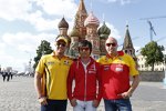 Robert Huff (Lada), Qing-Hua Ma (Citroen) und Tom Coronel (ROAL-Chevrolet)