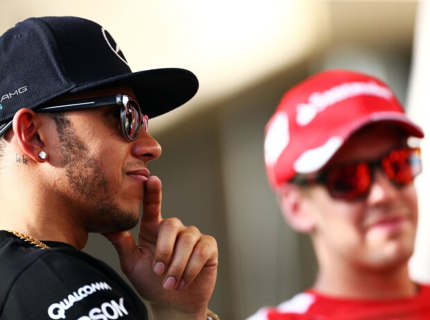 Lewis Hamilton, Sebastian Vettel Lewis Hamilton, Sebastian Vettel