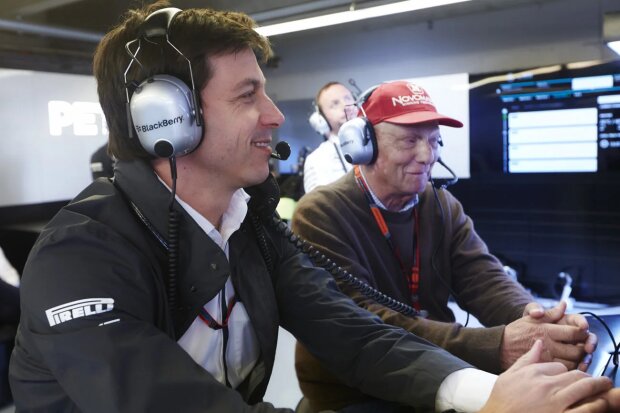 Toto Wolff Niki Lauda ~Toto Wolff und Niki Lauda ~ Toto Wolff Niki Lauda ~Toto Wolff und Niki Lauda ~