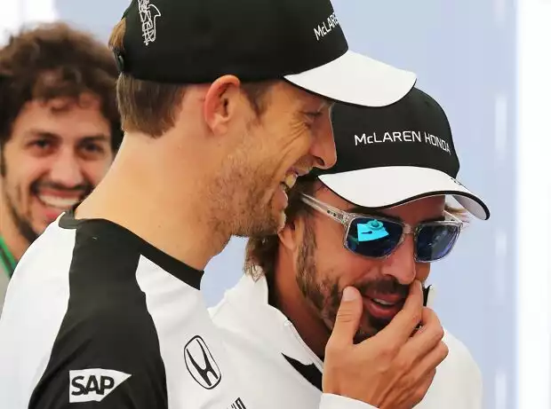 Jenson Button, Fernando Alonso Titel-Bild zur News: Jenson Button, Fernando Alonso