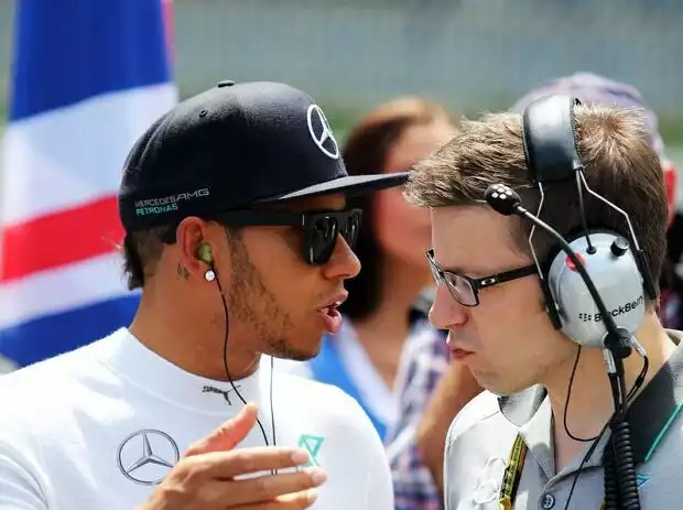 Lewis Hamilton, Peter Bonnington Titel-Bild zur News: Lewis Hamilton, Peter Bonnington