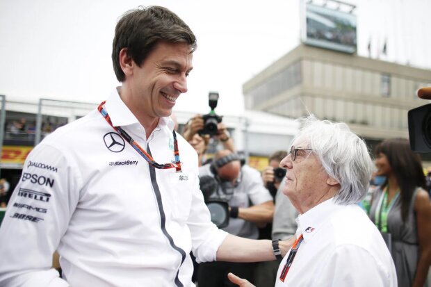 Toto Wolff Bernie Ecclestone ~Toto Wolff und Bernie Ecclestone ~ Toto Wolff Bernie Ecclestone ~Toto Wolff und Bernie Ecclestone ~