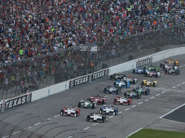 Start zum Firestone 600 auf dem Texas Motor Speedway in Fort Worth