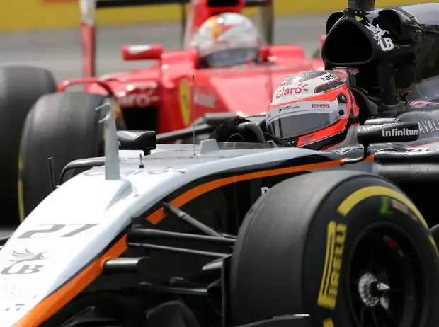 Nico Hülkenberg, Sebastian Vettel Titel-Bild zur News: Nico Hülkenberg, Sebastian Vettel