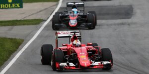 Ferrari in Montreal: Mit Schubsen und Drehen zum Teilerfolg
