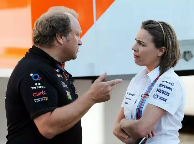 Claire Williams und Robert Fernley Titel-Bild zur News: Claire Williams und Robert Fernley