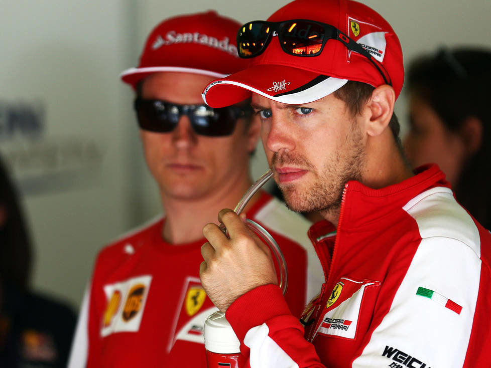 Sebastian Vettel, Kimi Räikkönen