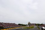 Daniil Kwjat (Red Bull), Sergio Perez (Force India) und Daniel Ricciardo (Red Bull) 