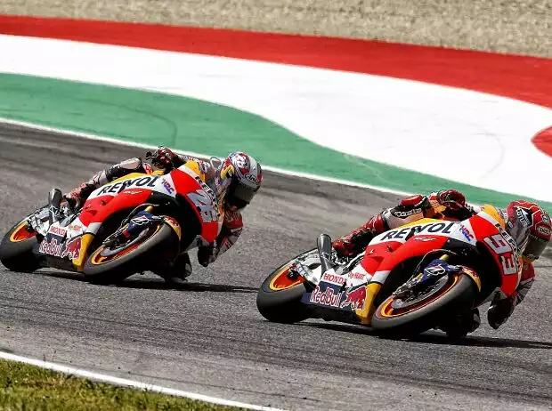 Marc Marquez, Daniel Pedrosa Titel-Bild zur News: Marc Marquez, Daniel Pedrosa