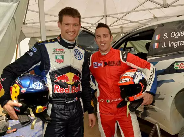 Andrea Dovizioso, Sebastien Ogier Titel-Bild zur News: Andrea Dovizioso, Sebastien Ogier