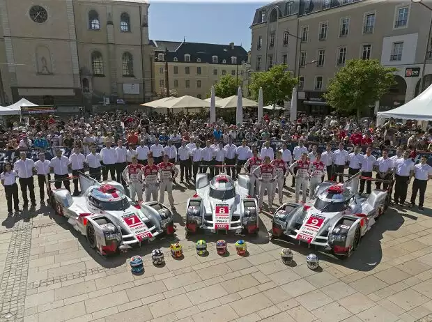 Audi Le Mans 2015 Titel-Bild zur News: Audi Le Mans 2015