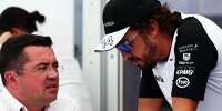 Bild zum Inhalt: Boullier: "Geht es uns 2016 gleich, wird Alonso verrückt"