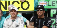 Bild zum Inhalt: Nico Rosberg: Hamilton "doppelt schwierig" zu überholen