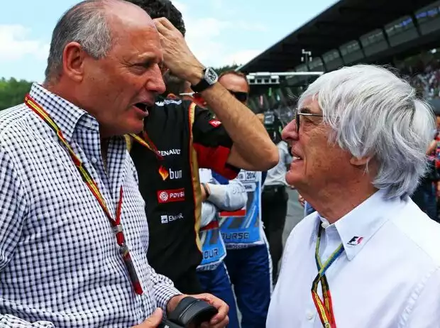 Ron Dennis, Bernie Ecclestone Titel-Bild zur News: Ron Dennis, Bernie Ecclestone
