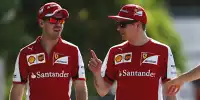 Sebastian Vettel, Kimi Räikkönen