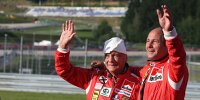 Bild zum Inhalt: Berger und Lauda über schlechten Ticketverkauf in Österreich