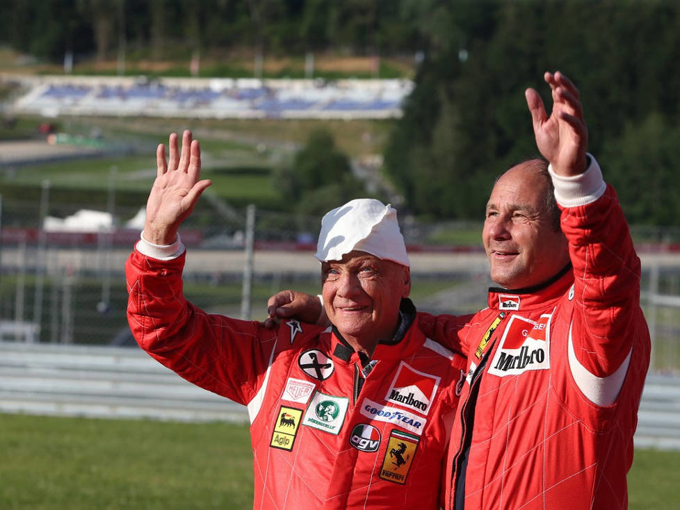 Niki Lauda, Gerhard Berger