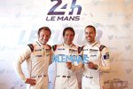 Patrick Pilet, Wolf Henzler und Frederic Makowiecki (Porsche)