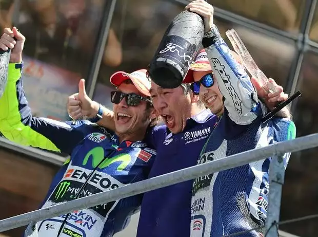 Jorge Lorenzo, Valentino Rossi Titel-Bild zur News: Jorge Lorenzo, Valentino Rossi