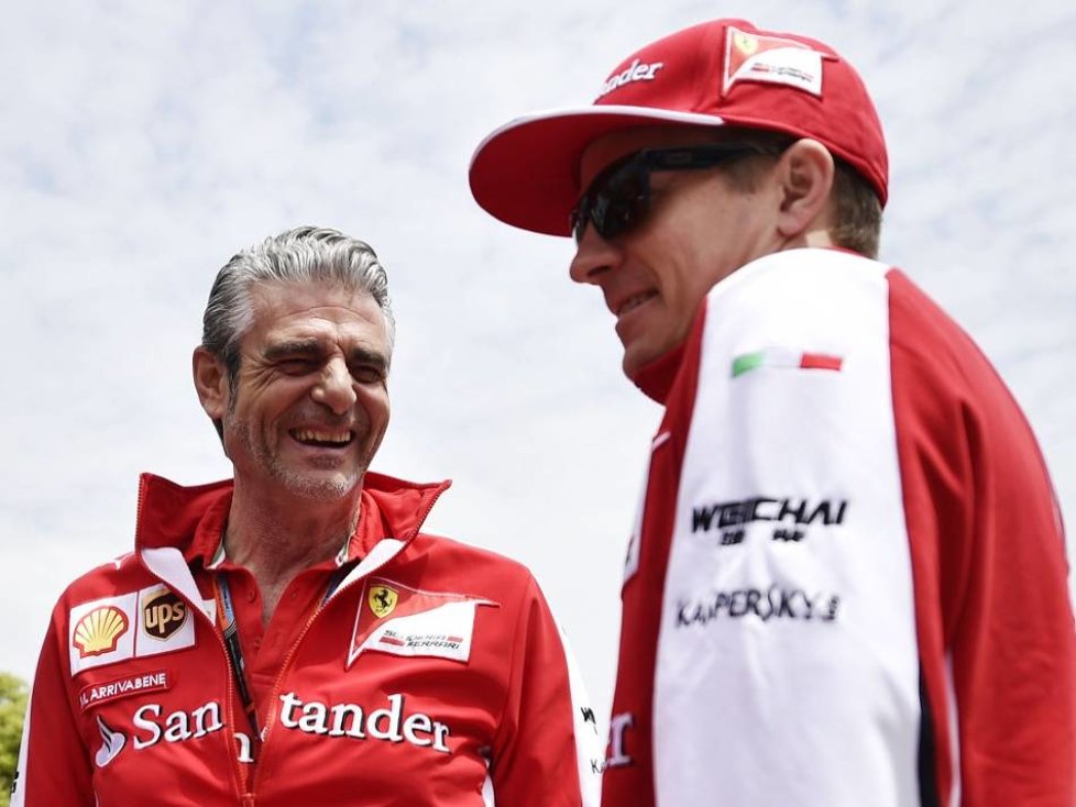 Maurizio Arrivabene, Kimi Räikkönen