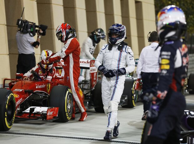 Kimi Räikkönen, Valtteri Bottas, Daniel Ricciardo