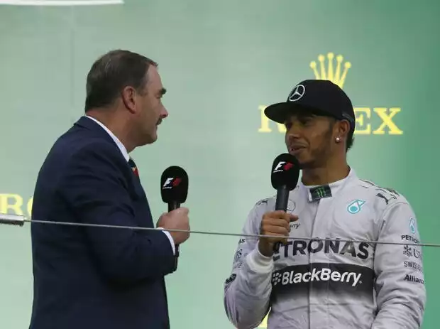 Titel-Bild zur News: Nigel Mansell, Lewis Hamilton