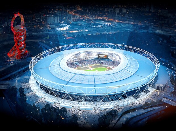 Titel-Bild zur News: Londoner Olympiastadion