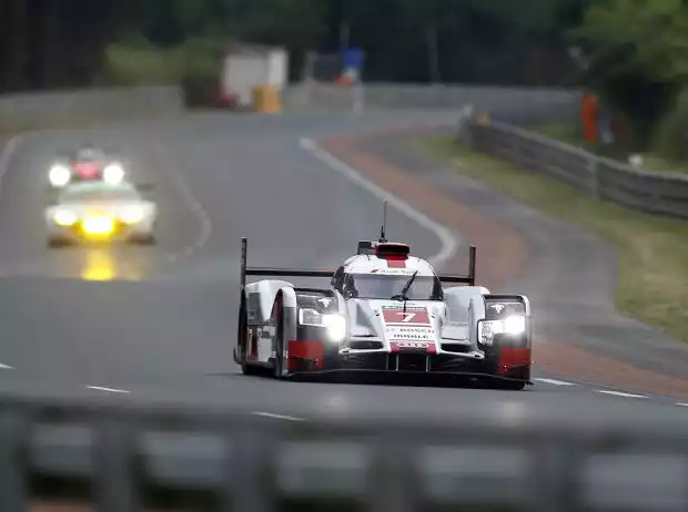 Andre Lotterer, Benoit Treluyer, Marcel Fässler Titel-Bild zur News: Andre Lotterer, Benoit Treluyer, Marcel Fässler