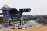 Timo Bernhard (Porsche), Mark Webber (Porsche), Neel Jani (Porsche), Marc Lieb (Porsche), Earl Bamber und Nick Tandy (KCMG) 