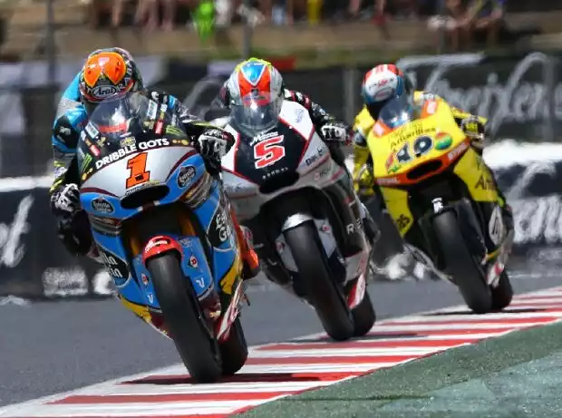 Tito Rabat, Johann Zarco, Alex Rins Titel-Bild zur News: Tito Rabat, Johann Zarco, Alex Rins