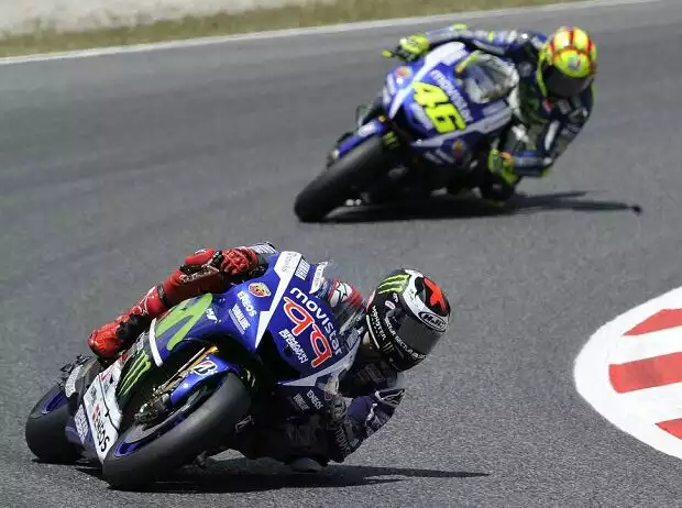 Jorge Lorenzo, Valentino Rossi Titel-Bild zur News: Jorge Lorenzo, Valentino Rossi