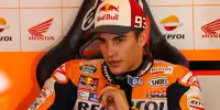 Bild zum Inhalt: Marc Marquez wieder gestürzt: "Probleme am Kurveneingang"