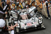 Bild zum Inhalt: Porsche jubelt: Doppelerfolg für den 919 Hybrid in Le Mans
