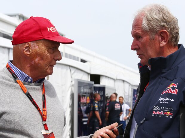 Niki Lauda, Helmut Marko Niki Lauda, Helmut Marko