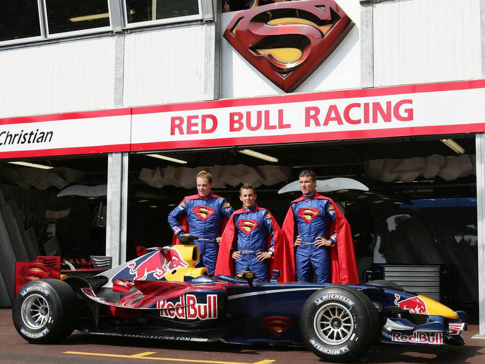 Robert Doornbos, Christian Klien, David Coulthard