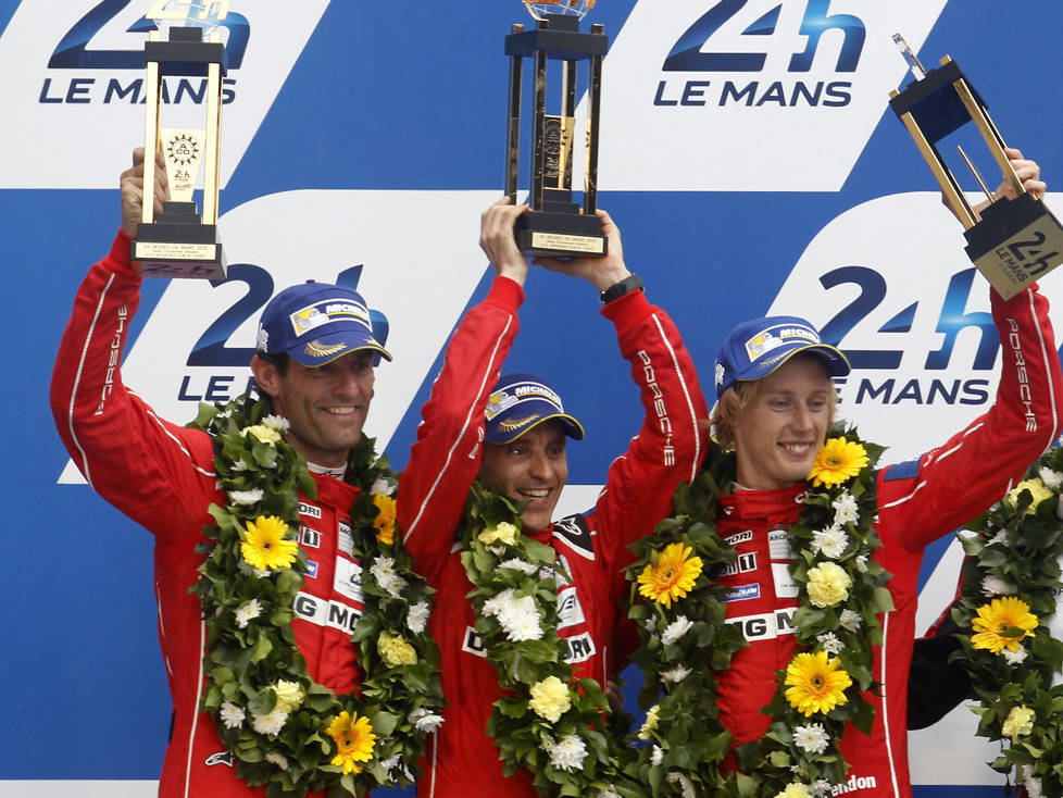 Timo Bernhard, Mark Webber, Brendon Hartley